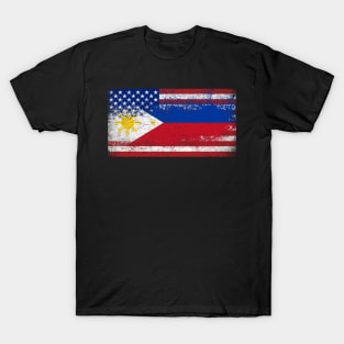 Filipino American Heritage Flag T-Shirt